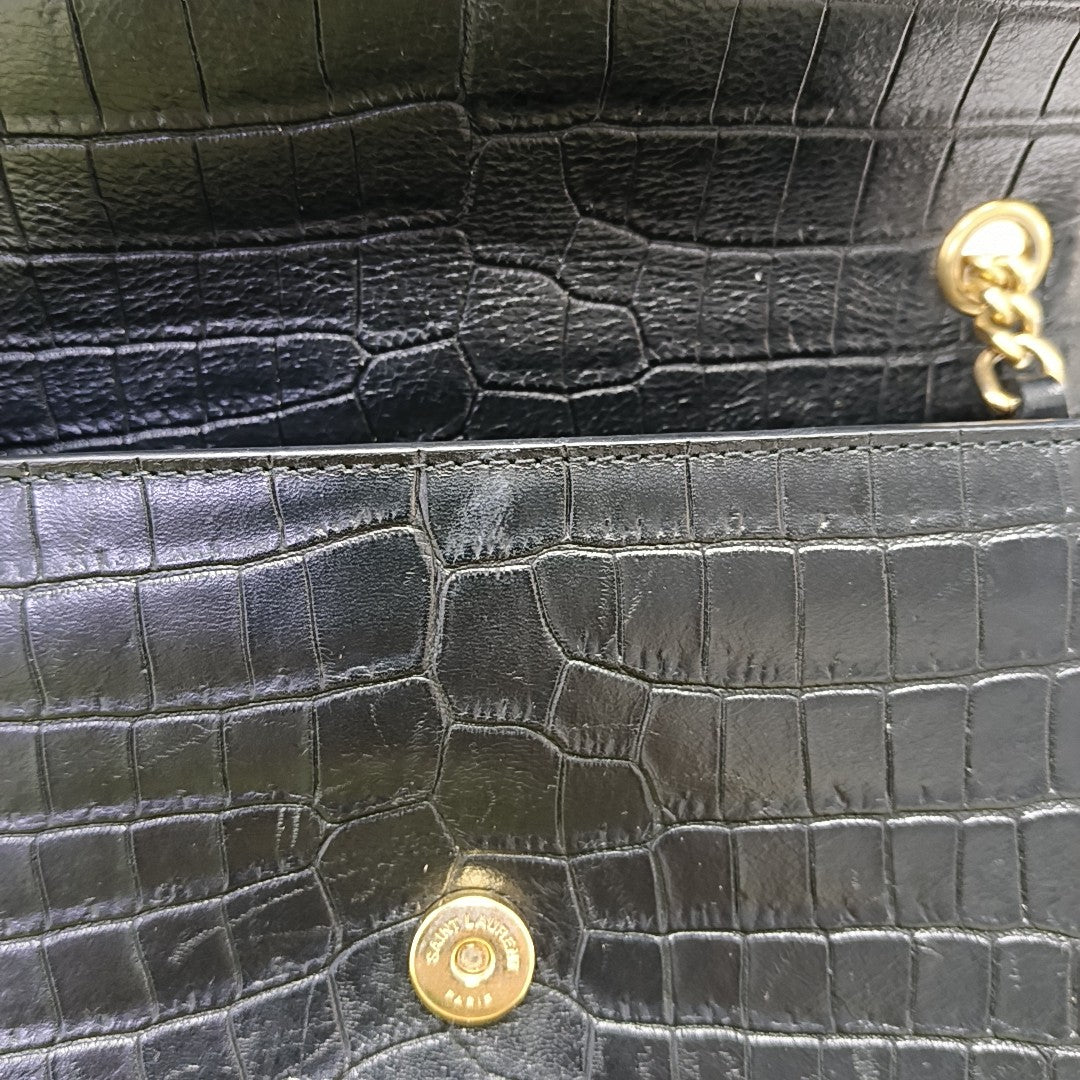 MATELASSE Calfskin Black