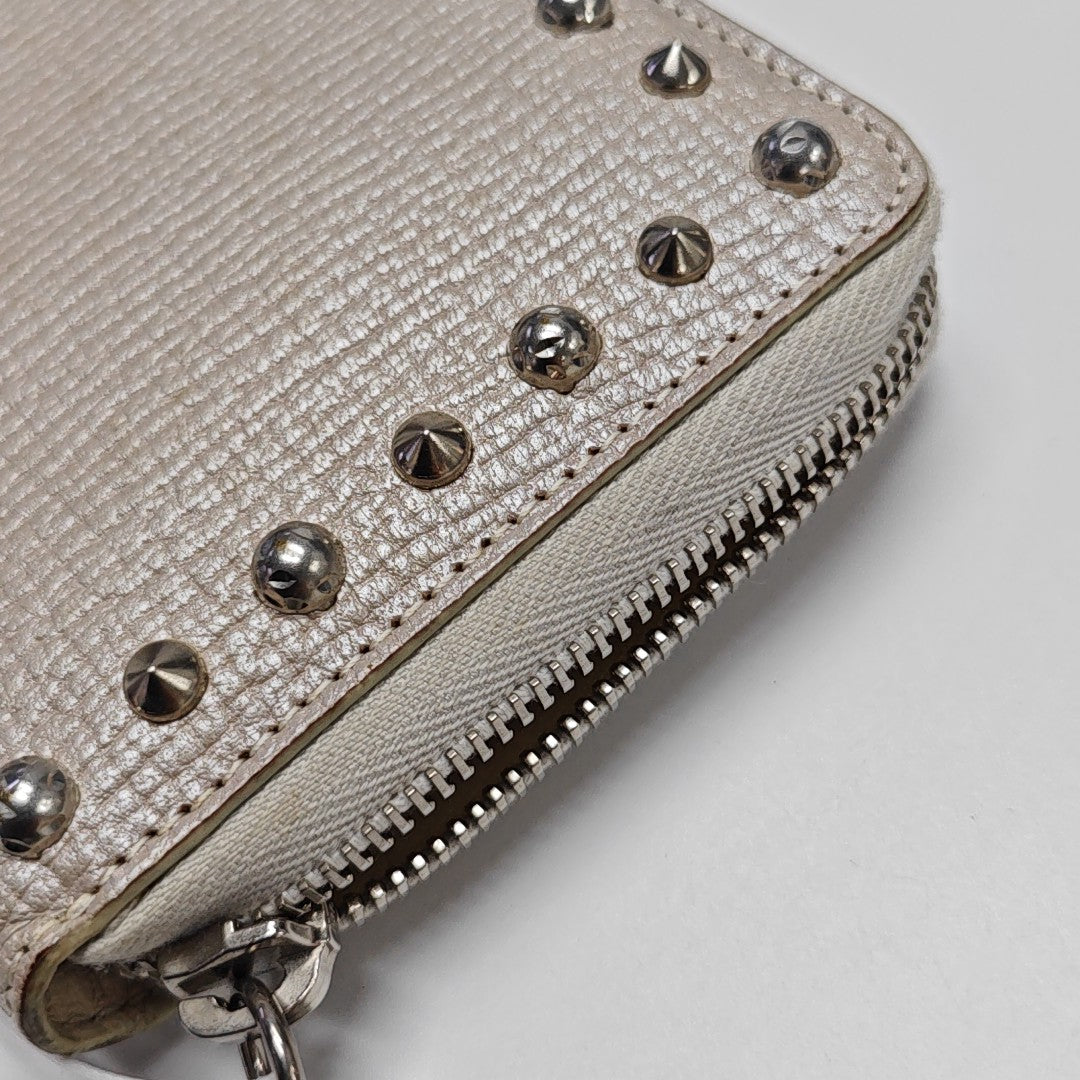 Calfskin Wallet Beige