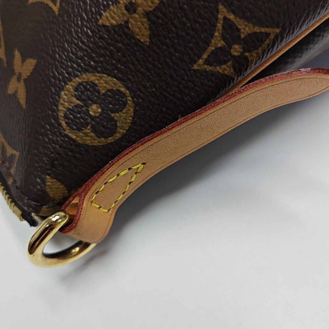 TURENNE MM Monogram Coated Canvas Brown