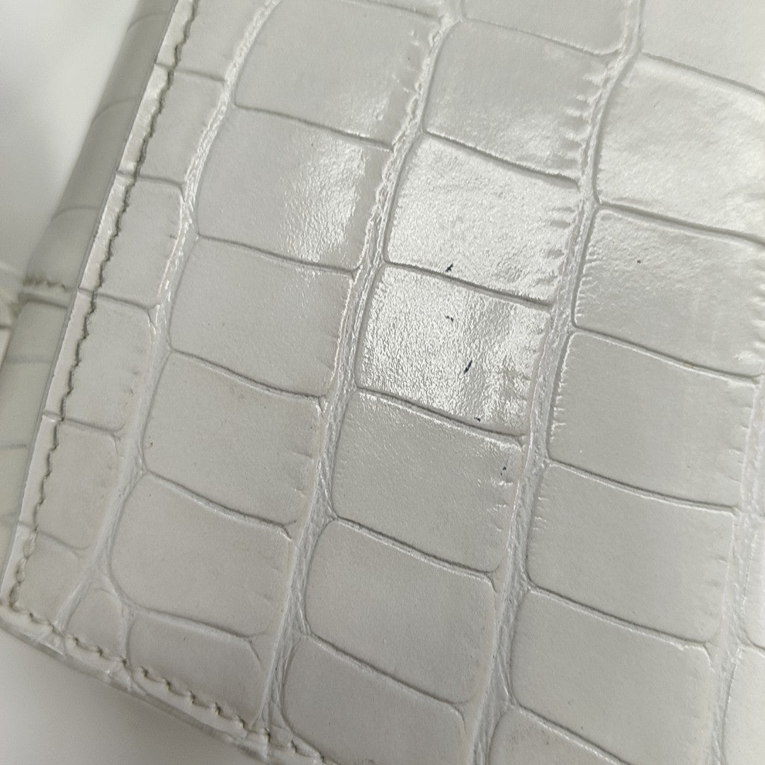 Hourglass XS Calfskin White