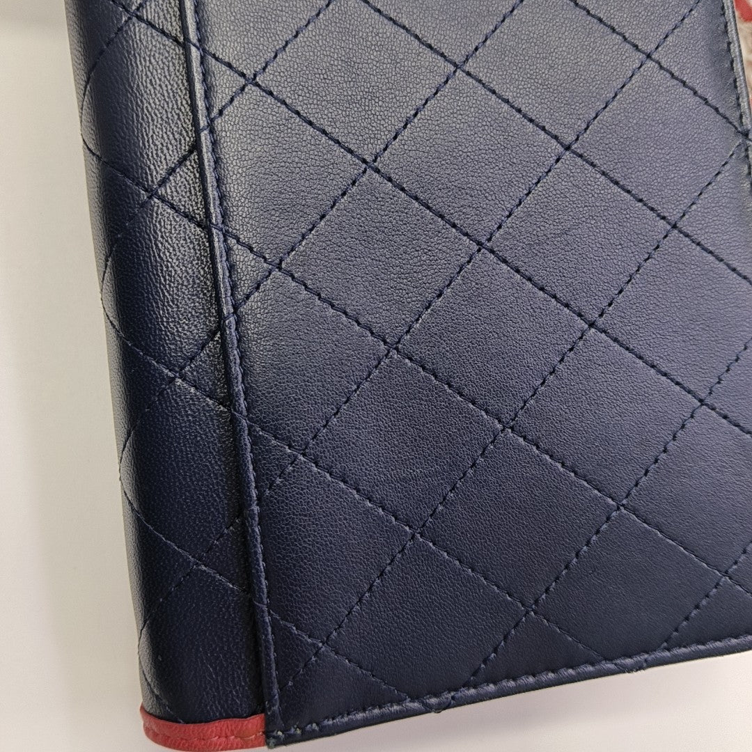 Quilted Lambskin Blue