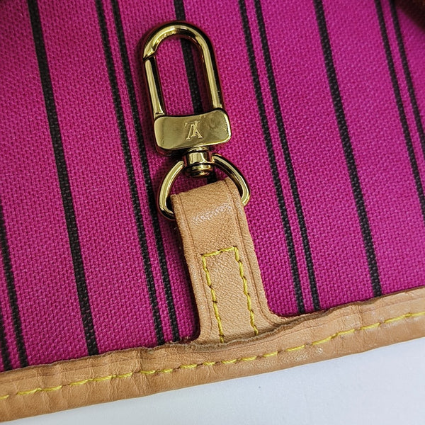 NEVERFULL MM Lona Monogram Revestida Marrón