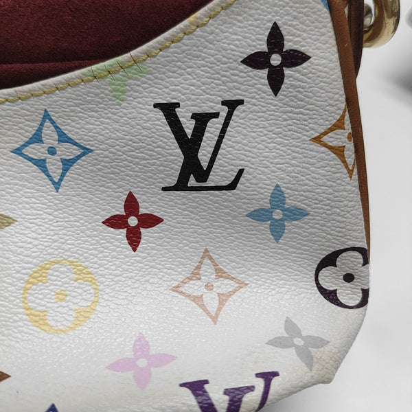 LV × TM ANNIE Monogram Coated Canvas White