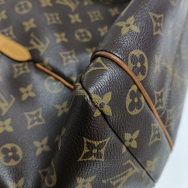 TOTALLY MM Monogram Coated Canvas Brown