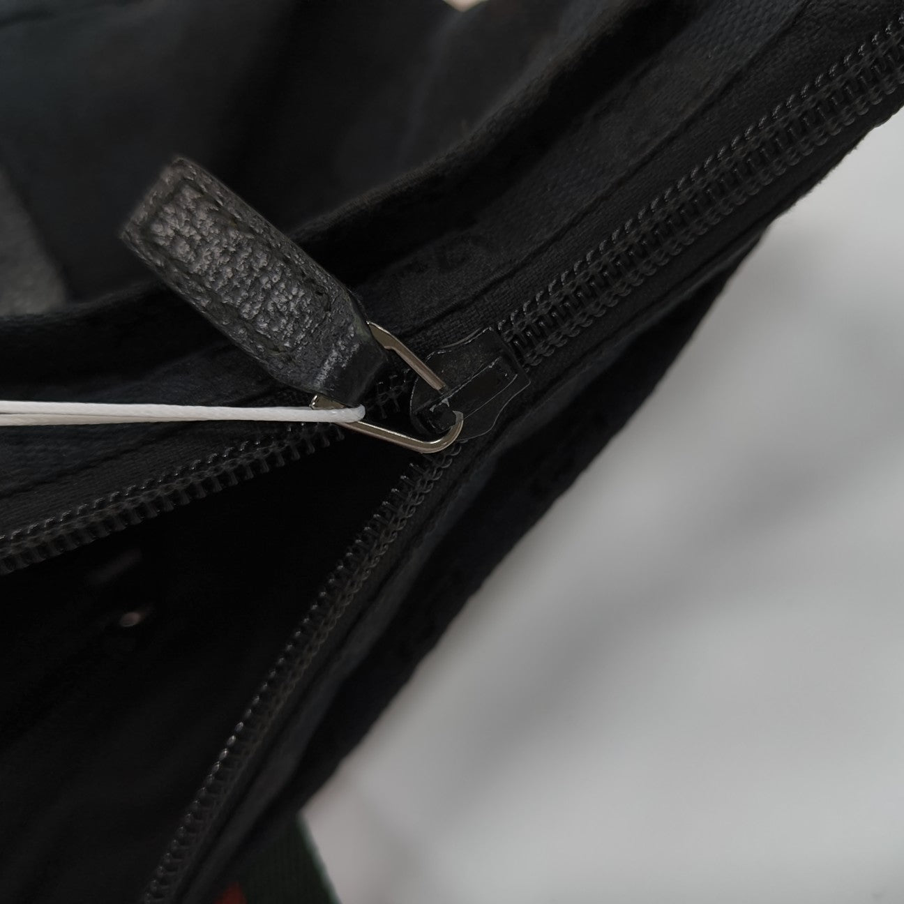 Monogram Canvas Tote Bag Black