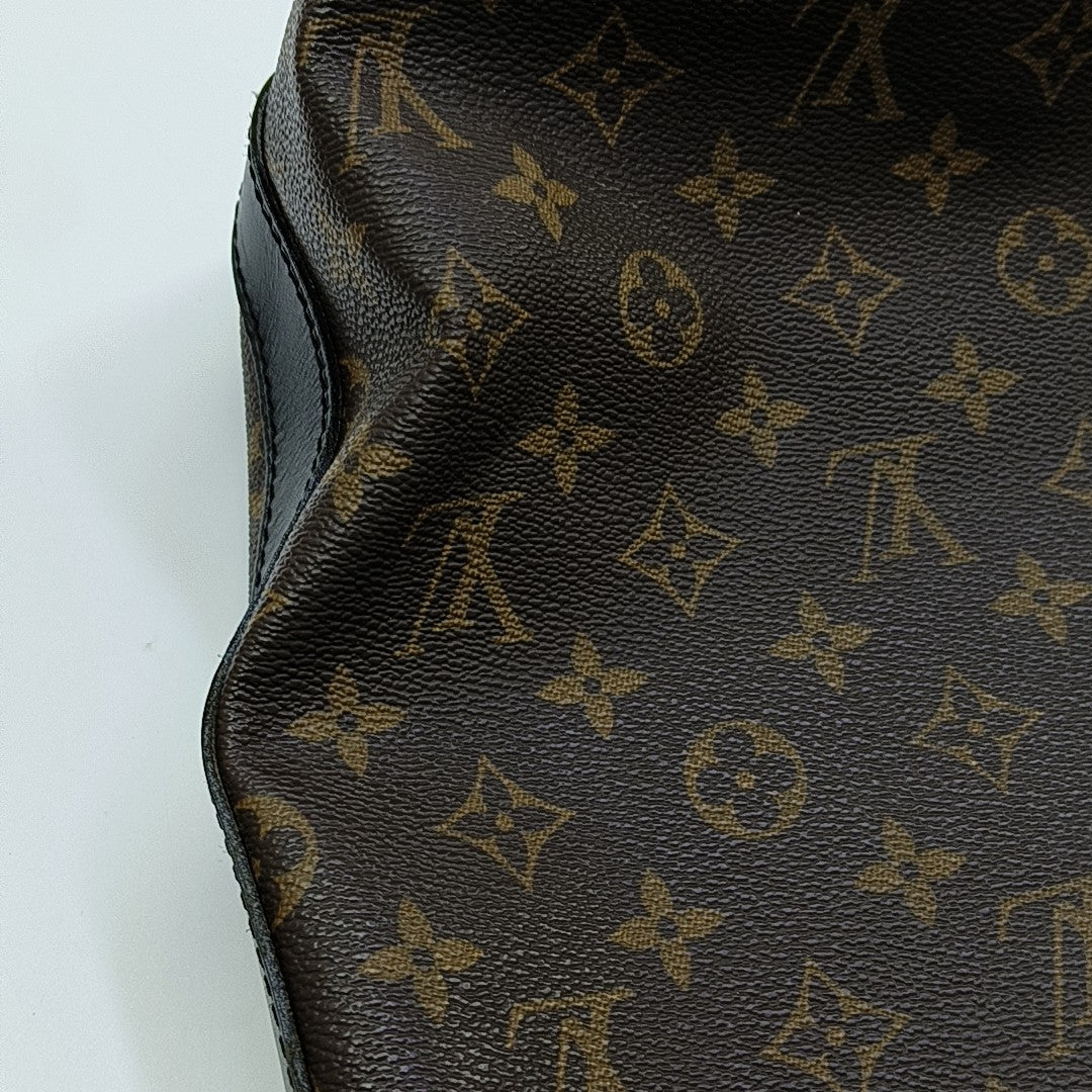 KITAN Monogram Coated Canvas Brown
