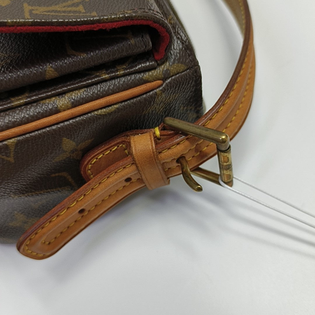 VIVA CITE Monogram Coated Canvas Brown