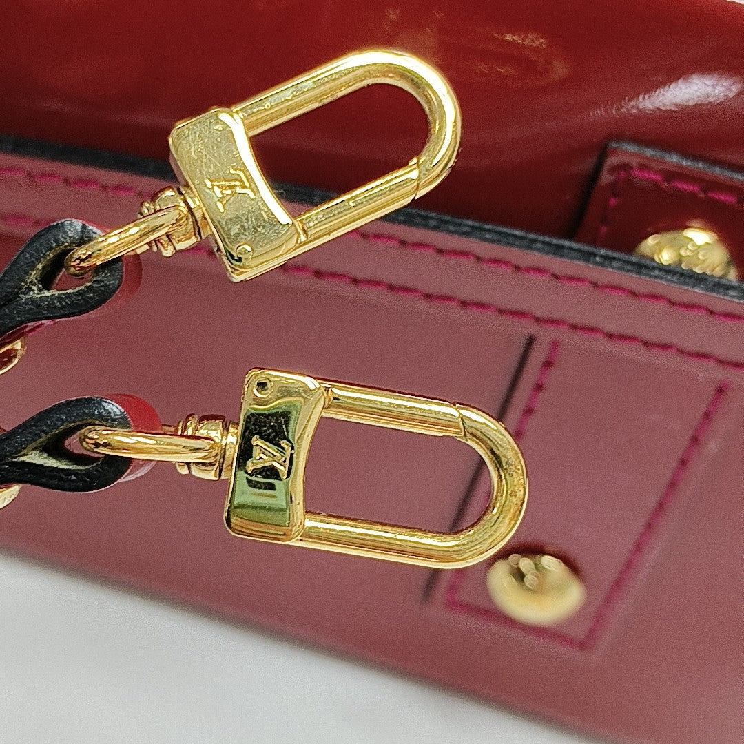 ALMA BB Patent Leather Red