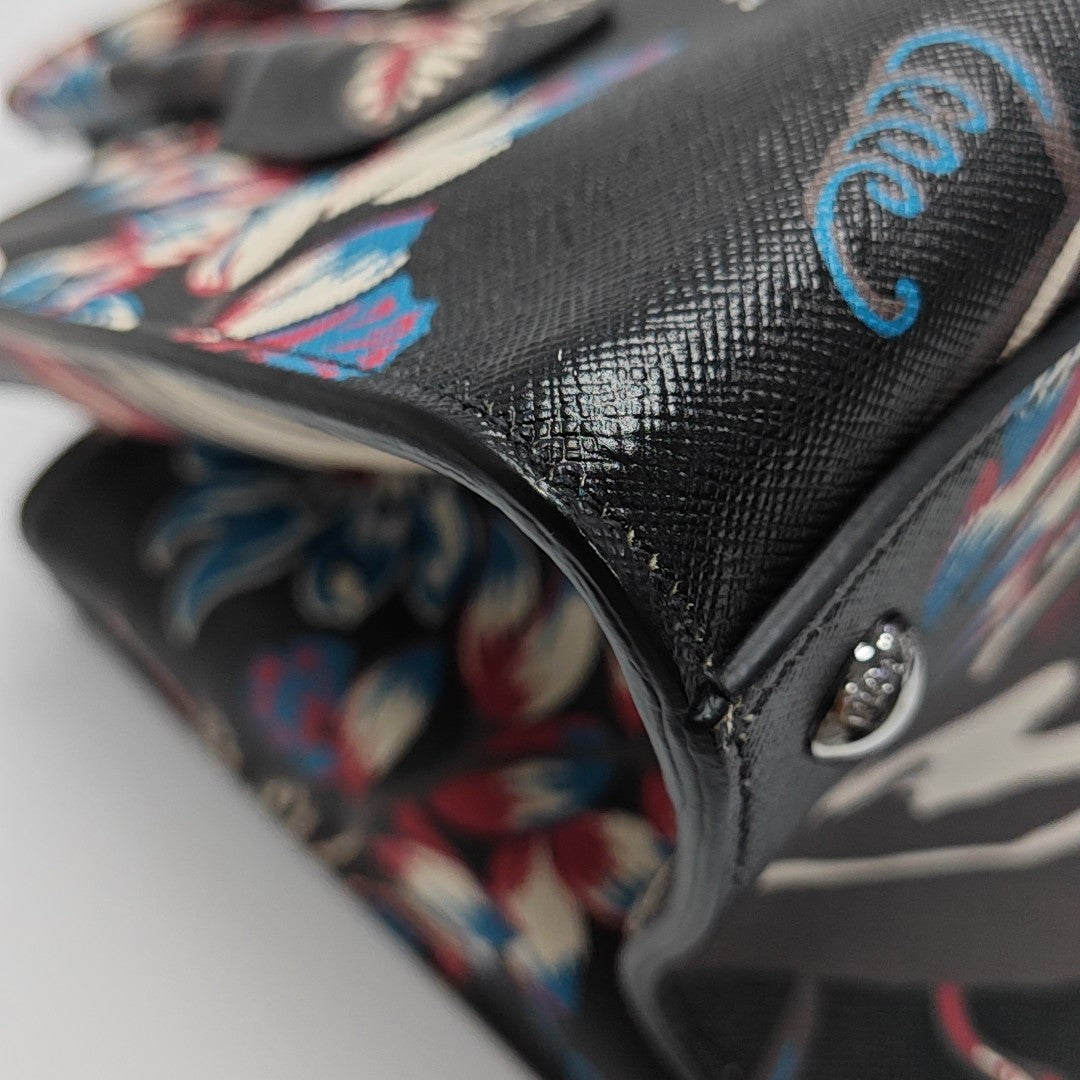 Calfskin Tote Bag Multicolor