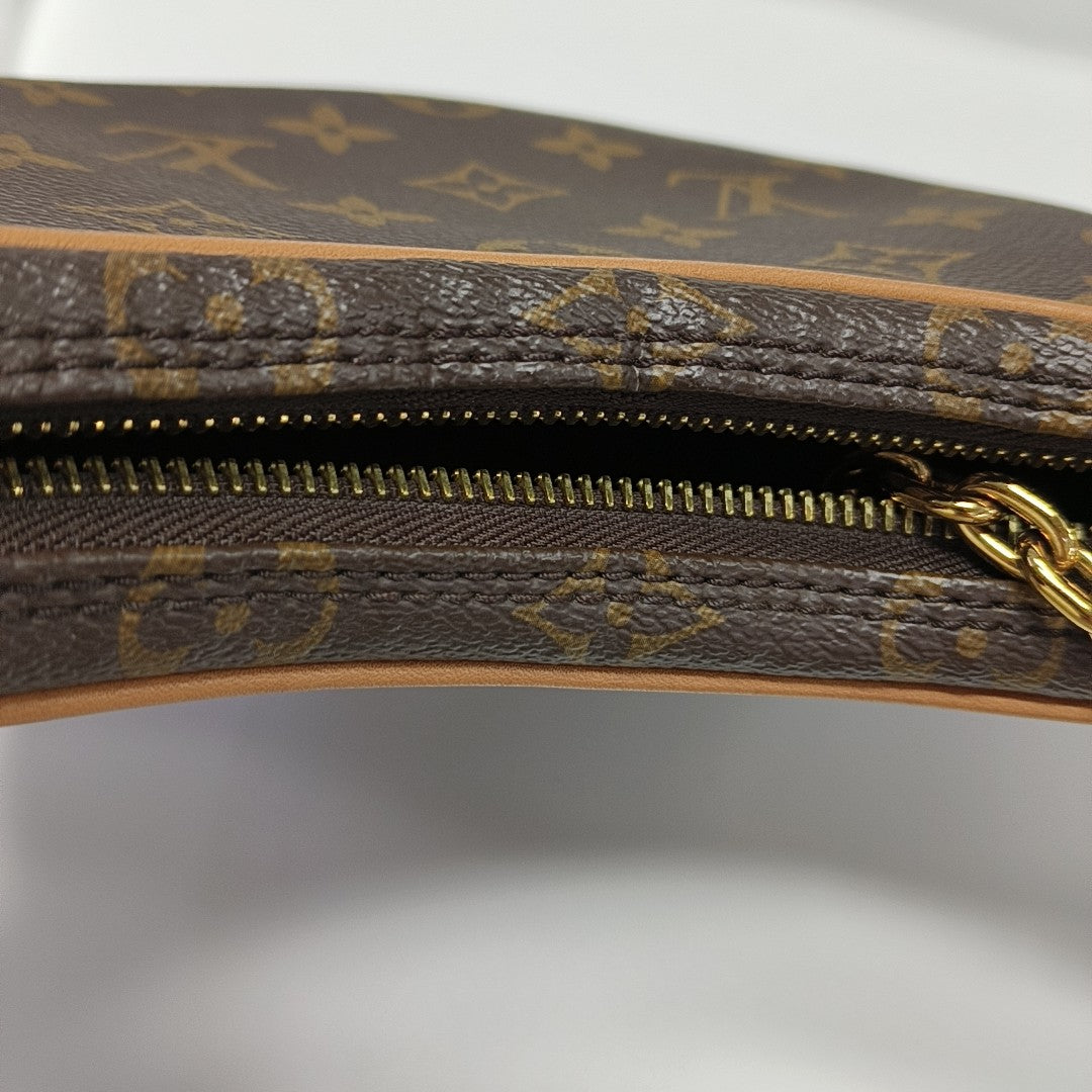 LOOP Monogram Coated Canvas Brown