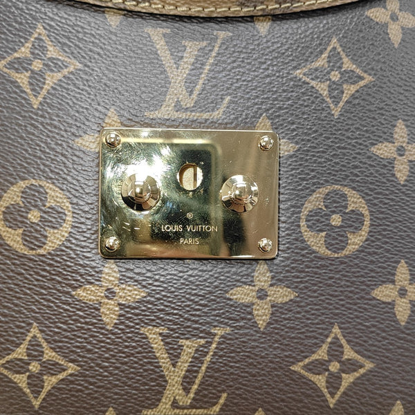 TWINNY Monogram Coated Canvas Brown