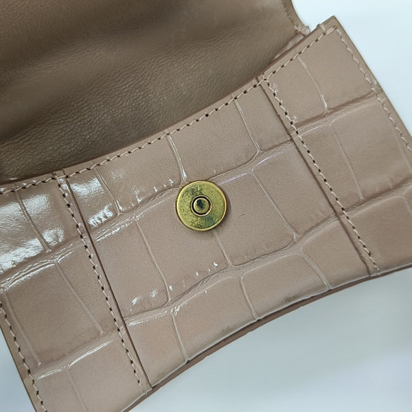 Hourglass Mini Calfskin Pink