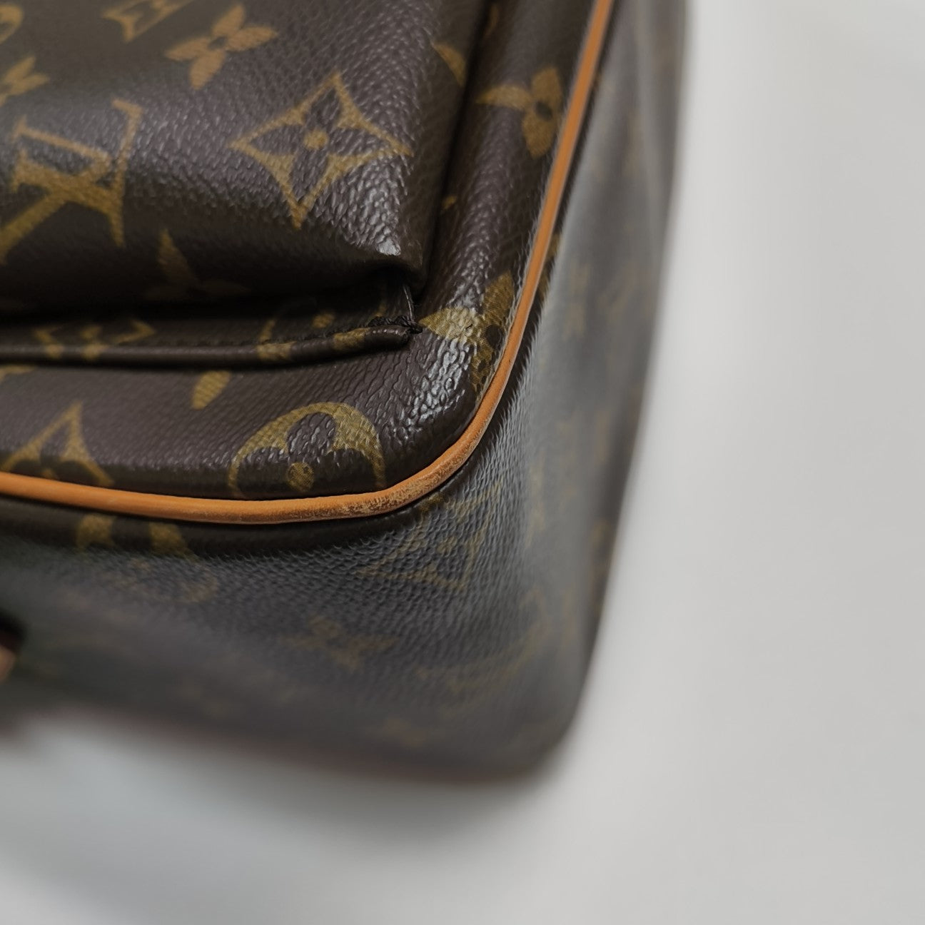 VIVA CITE Monogram Coated Canvas Brown