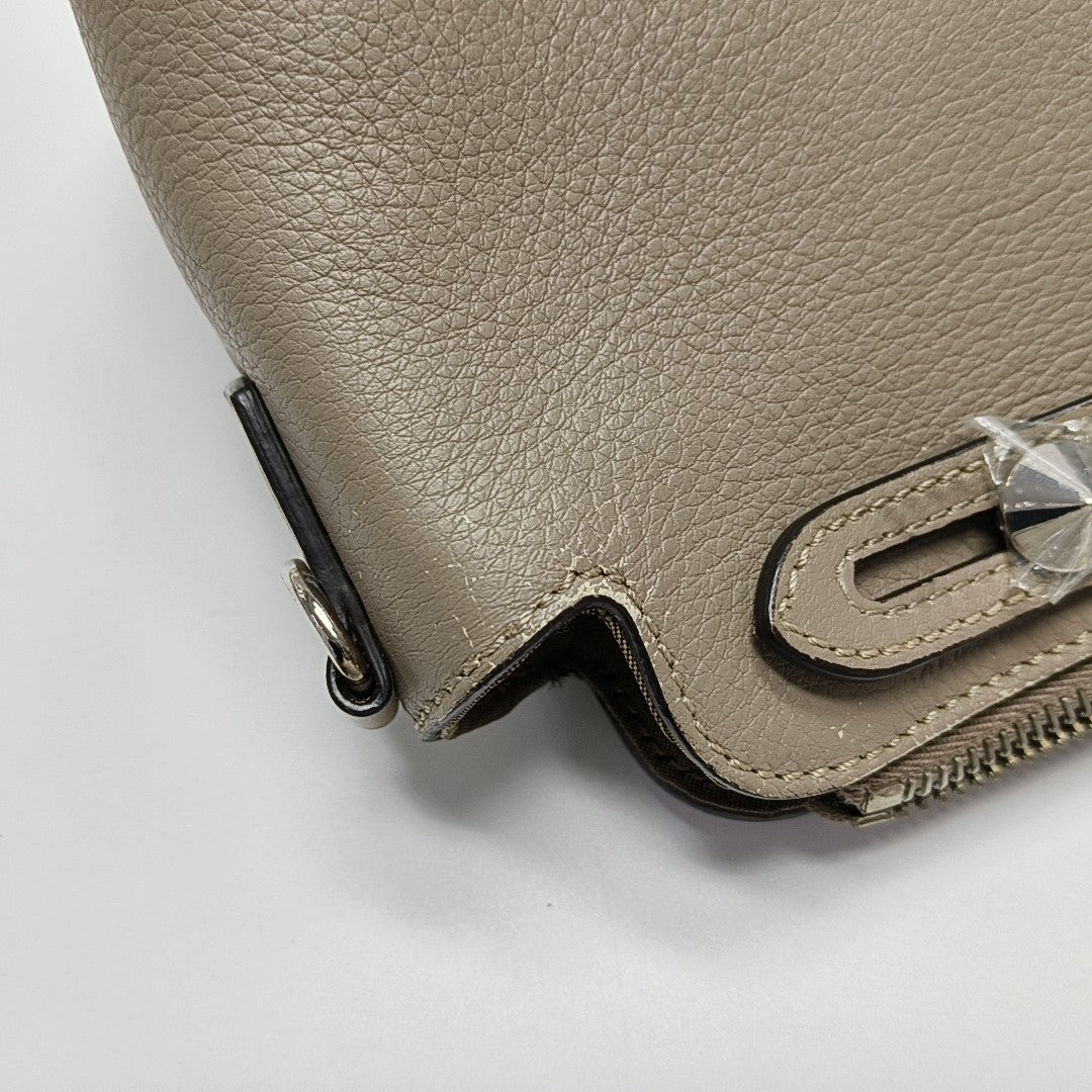 By The Way Medium Calfskin Gray