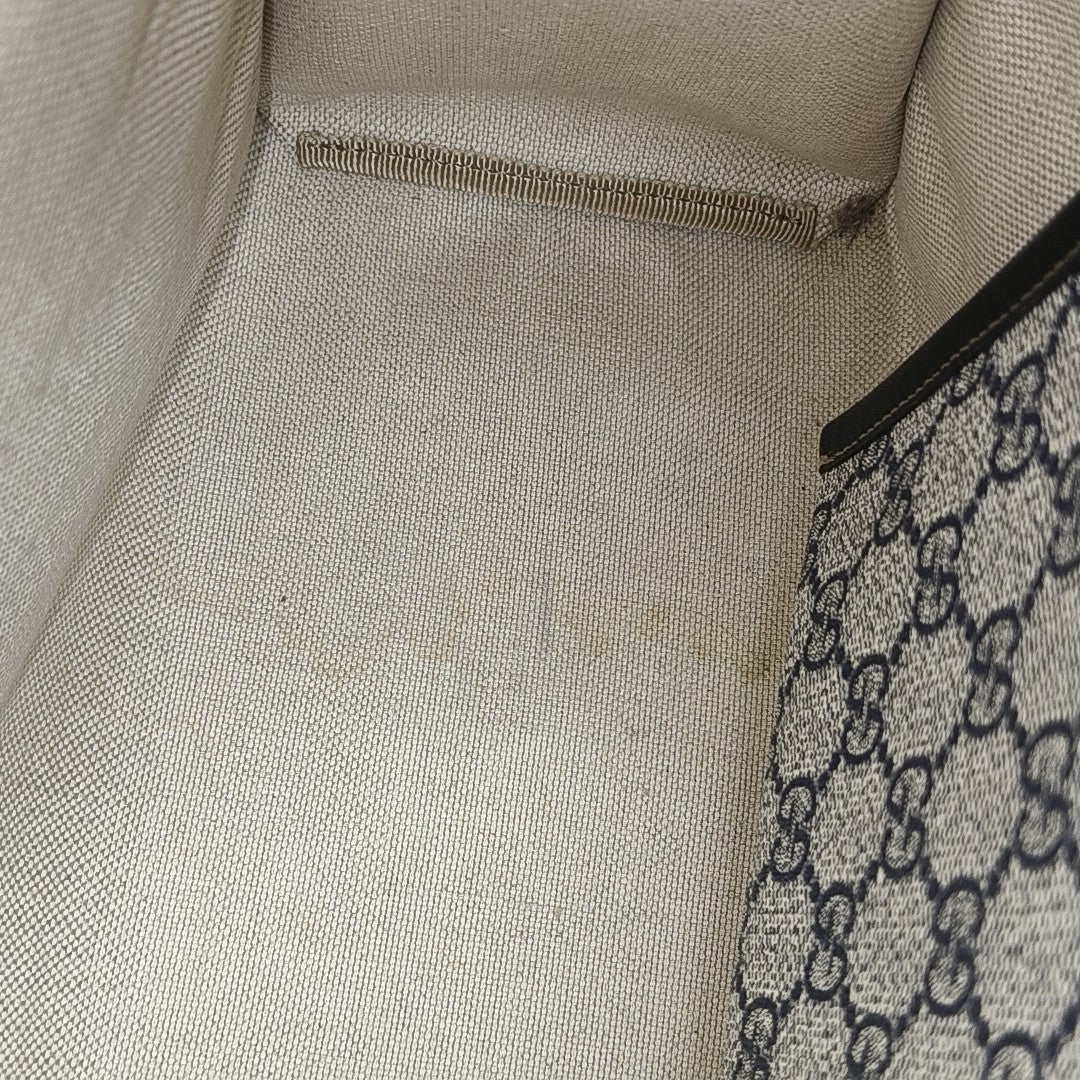 Monogram Coated Canvas Shoulder Bag Beige