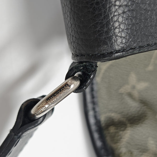 PULSE Monogram Coated Canvas Black