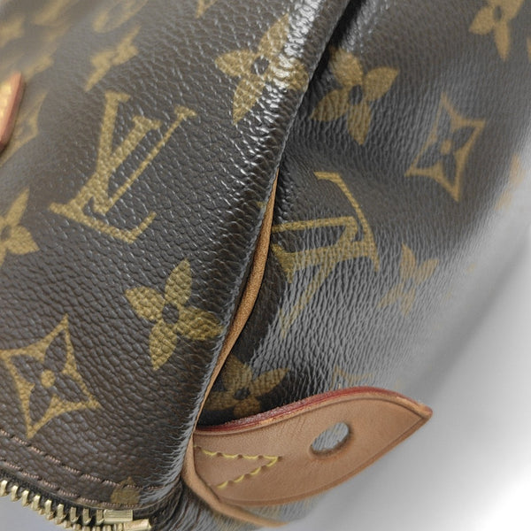 SPEEDY 30 Monogram Coated Canvas Brown