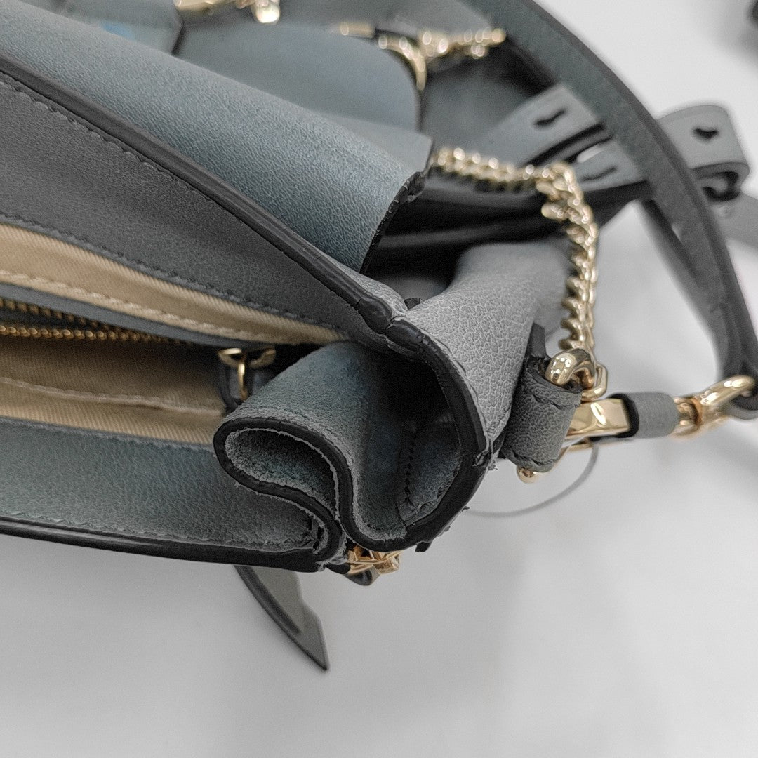 Faye Mini Calfskin Blue