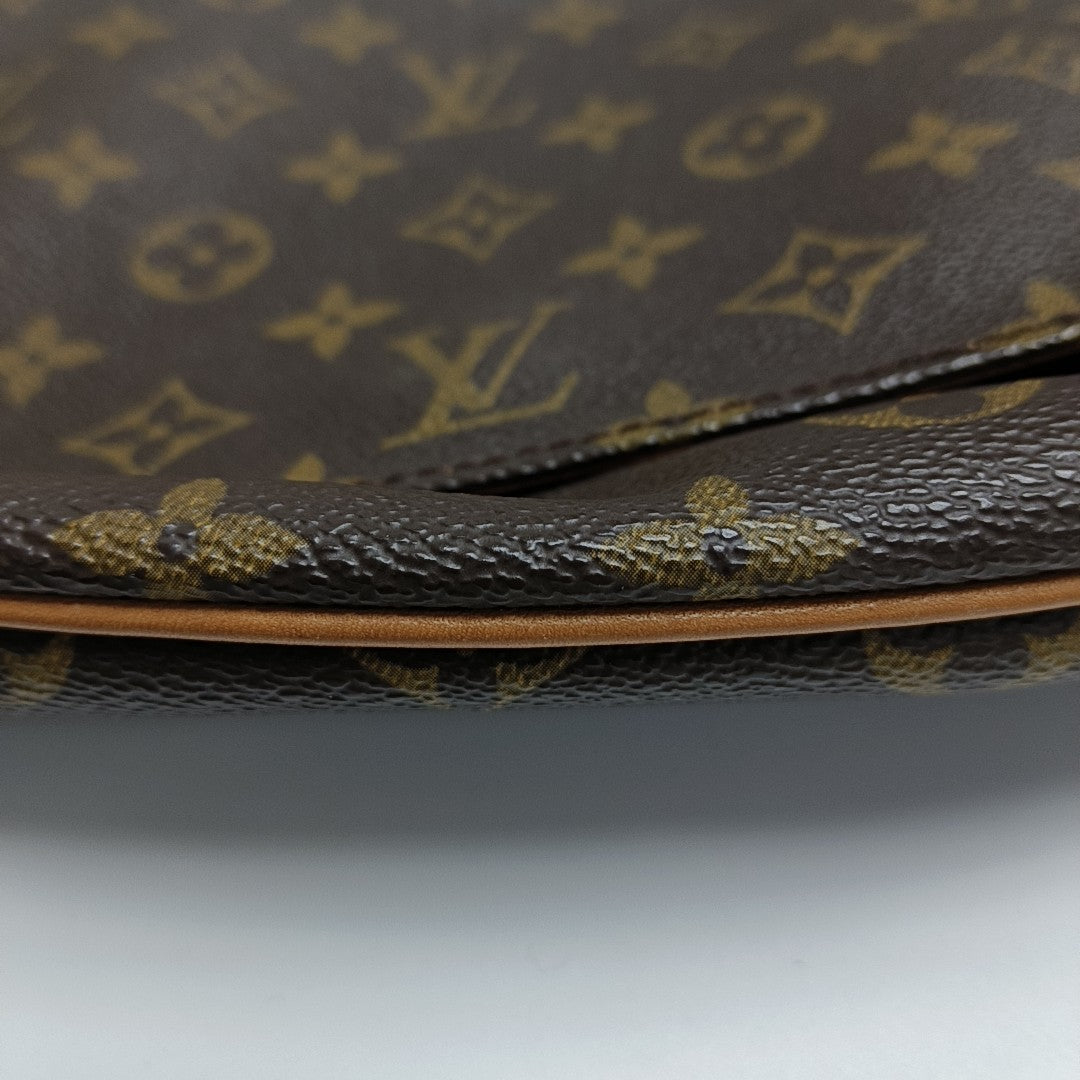 MUSETTE TANGO Monogram Coated Canvas Brown