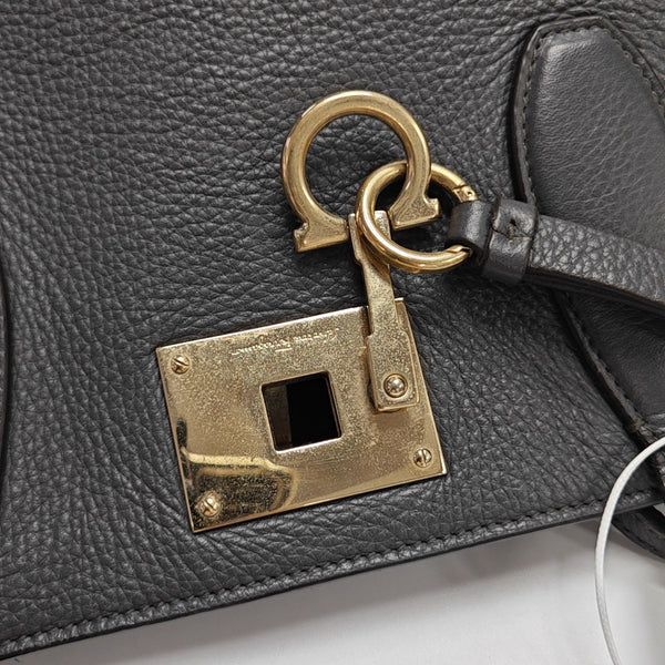 Ferragamo Studio Calfskin Gray