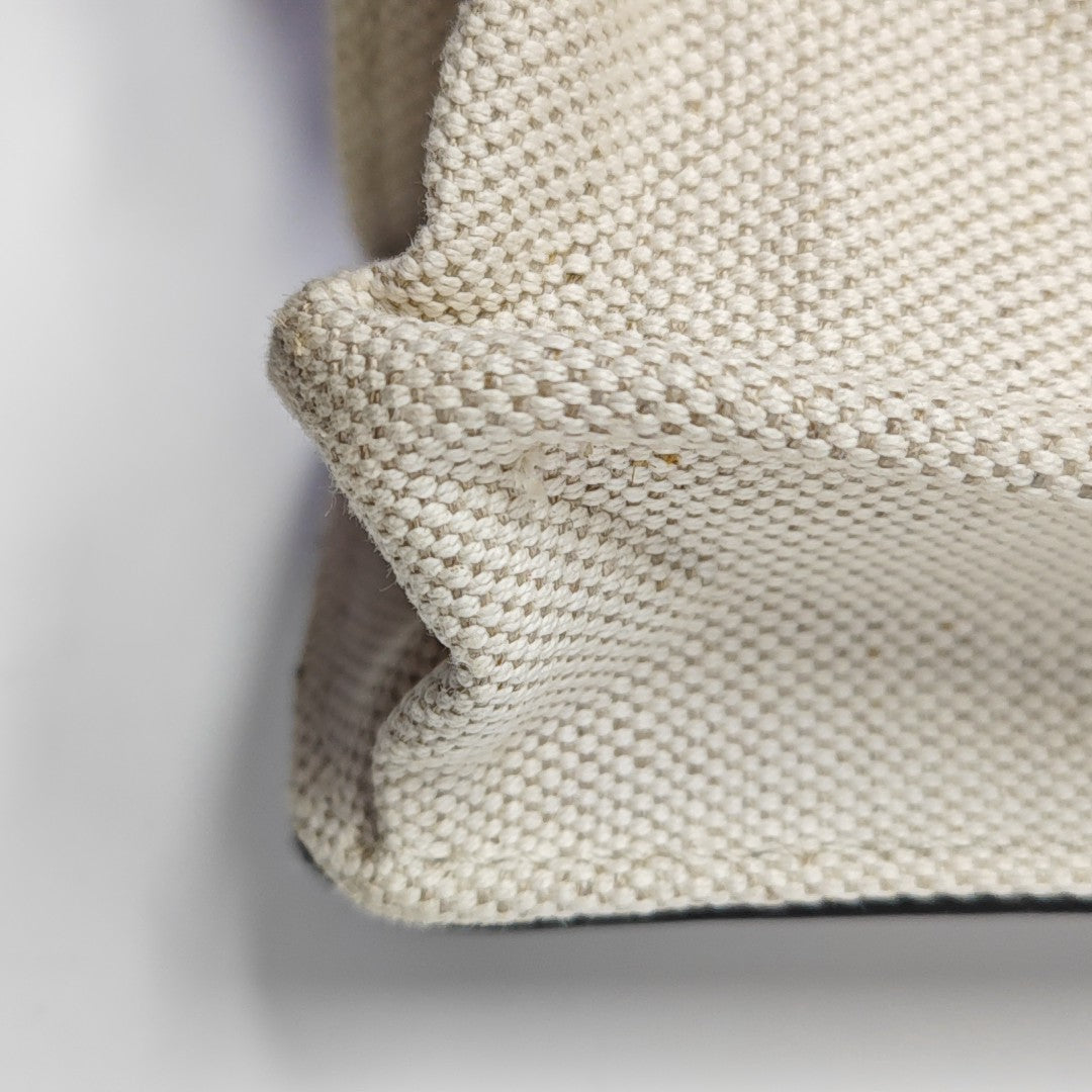 Navy Medium Fabric White