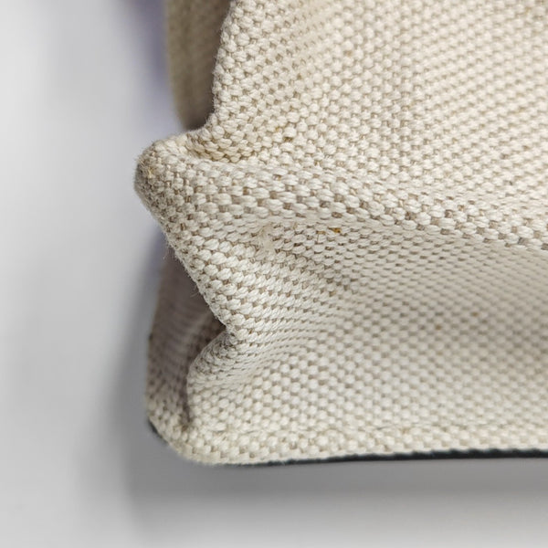 Navy Medium Fabric White