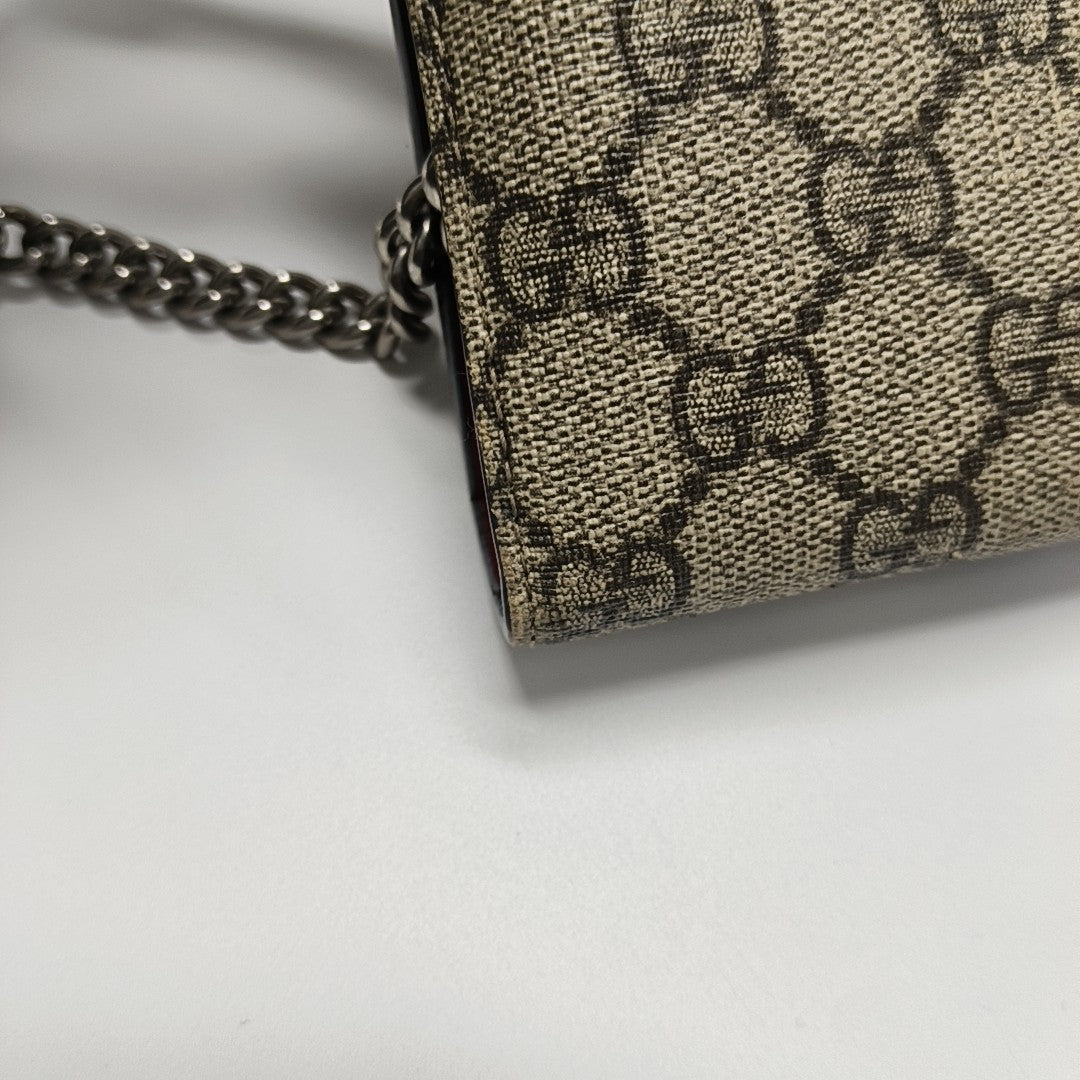 Dionysus Monogram Lona Revestida Beige