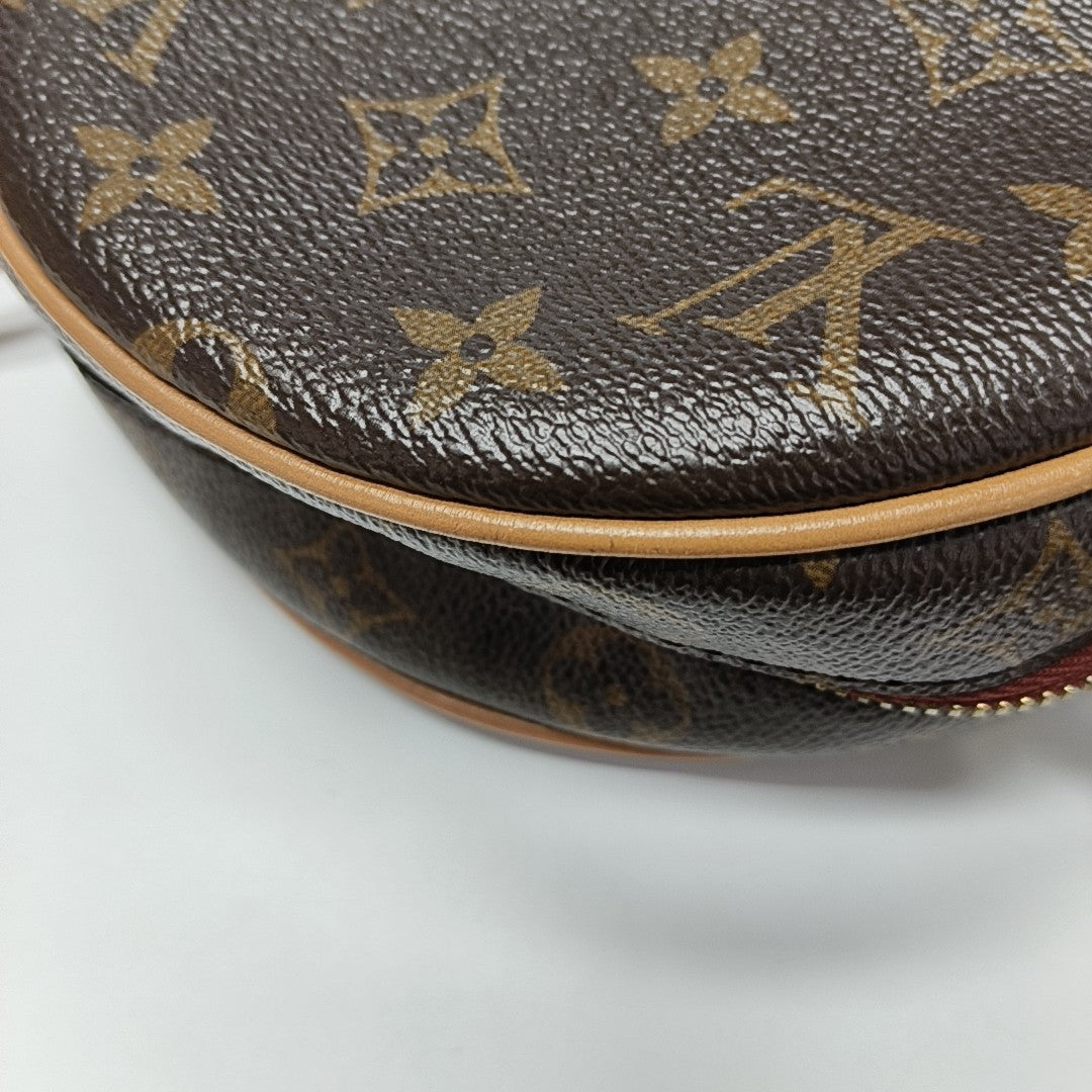 BOITE CHAPEAU PM Monogram Coated Canvas Brown
