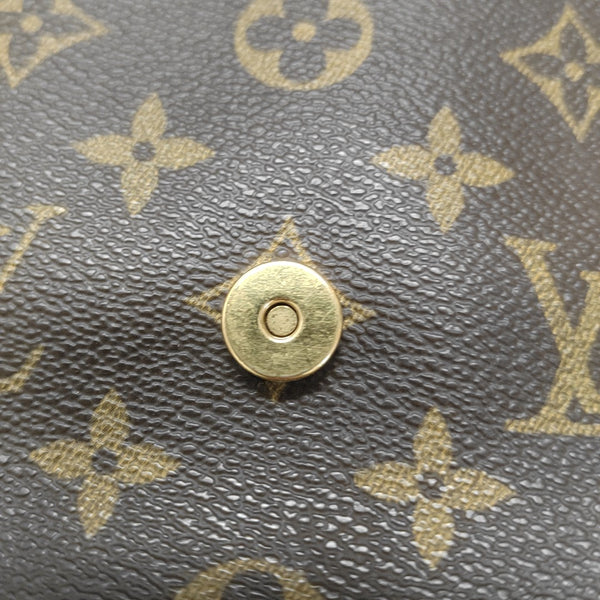 MUSETTE TANGO Monogram Coated Canvas Brown
