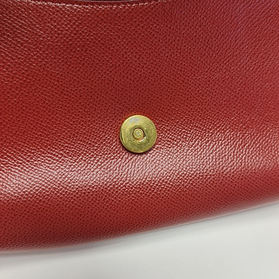 Ginny Mini Calfskin Red