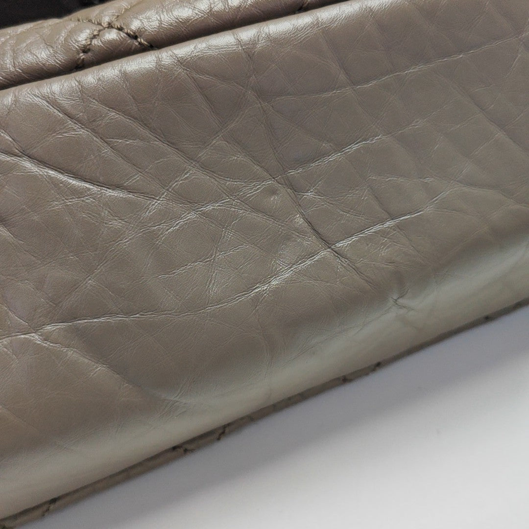 PORTOBELLO Quilted Calfskin Gray