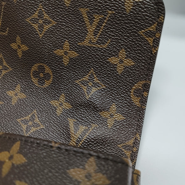 MÉTIS MM Monogram Coated Canvas Brown