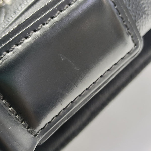 DISTRICT MM Damier Graphite Coated Canvas Gray