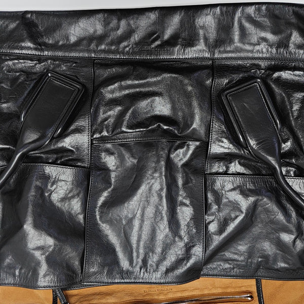 Arco Large Calfskin Black