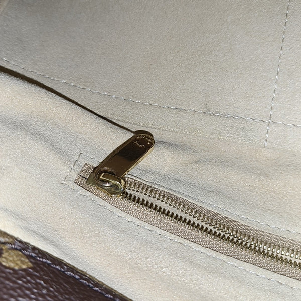 ARTSY MM Monogram Coated Canvas Brown