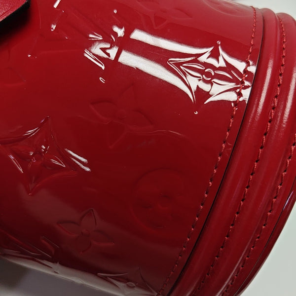 CANNES Monogram Patent Leather Red