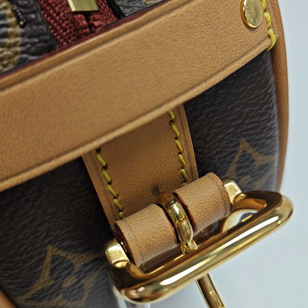 BOITE CHAPEAU PM Monogram Coated Canvas Brown