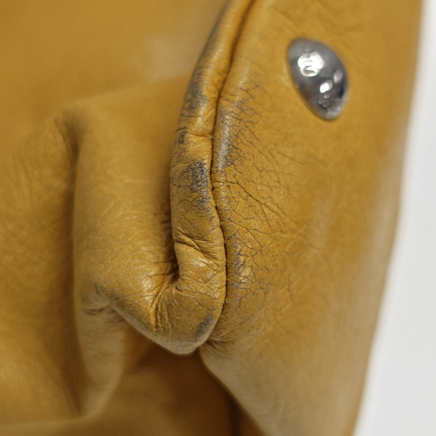 Calfskin Tote Bag Yellow