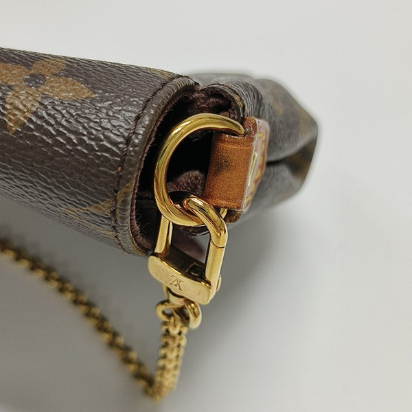 FAVORITE MM Monogram Coated Canvas Brown