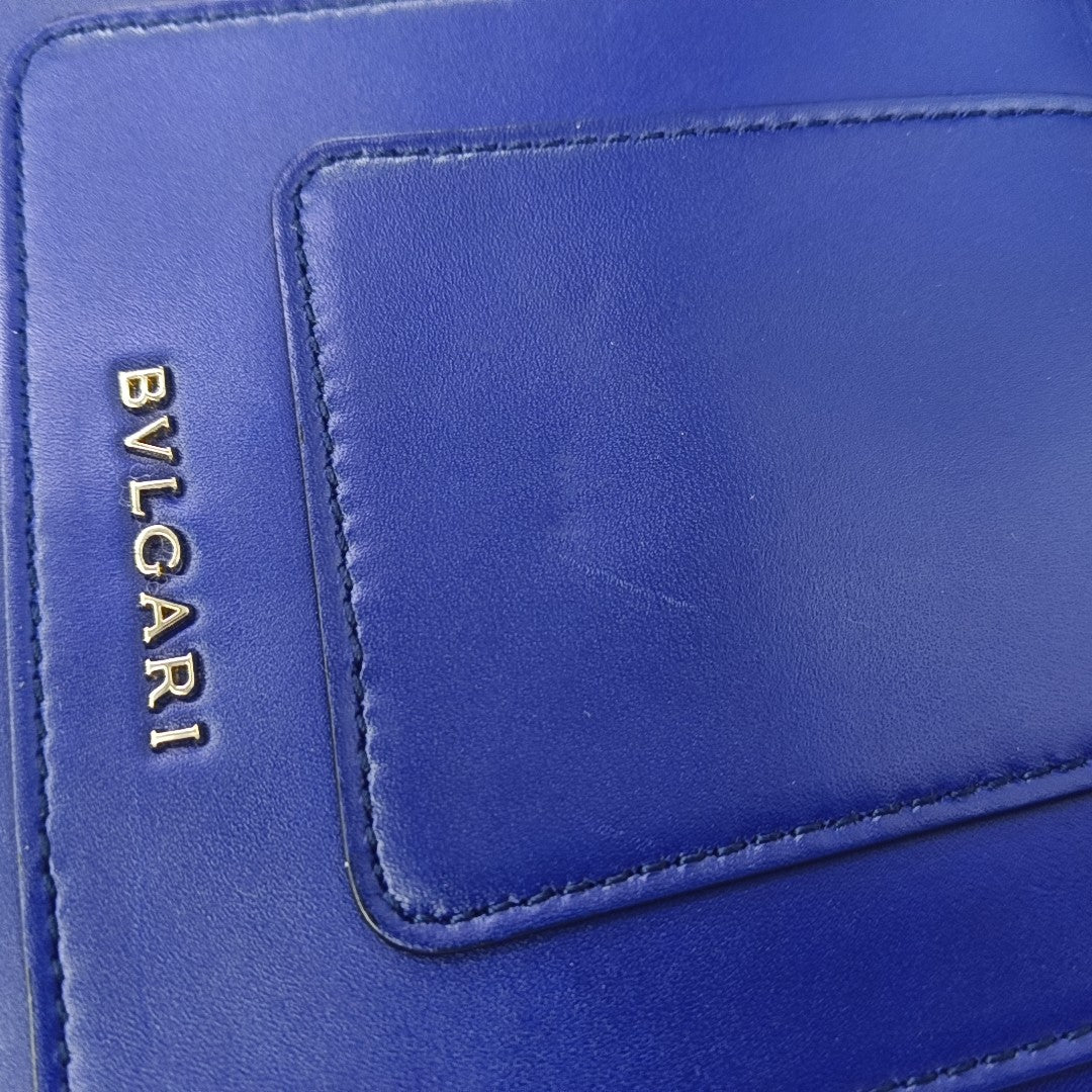 SERPENTI FOREVER Small Calfskin Blue