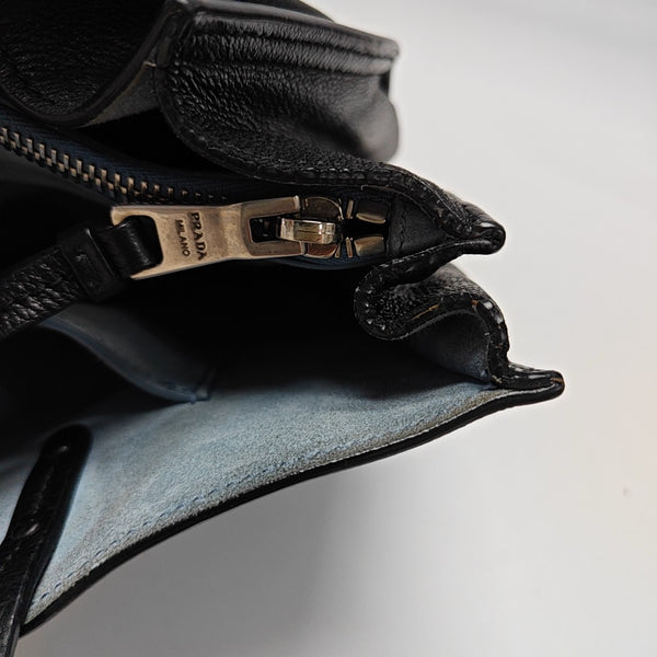Etiquette Calfskin Black