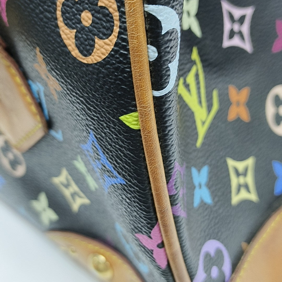 LV × TM BEVERLY GM Monogram Coated Canvas Black