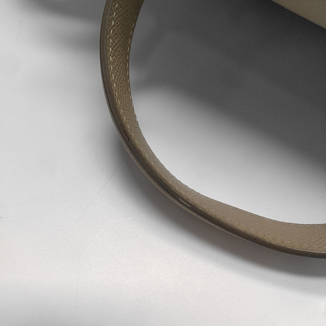 BELT Micro Calfskin Beige