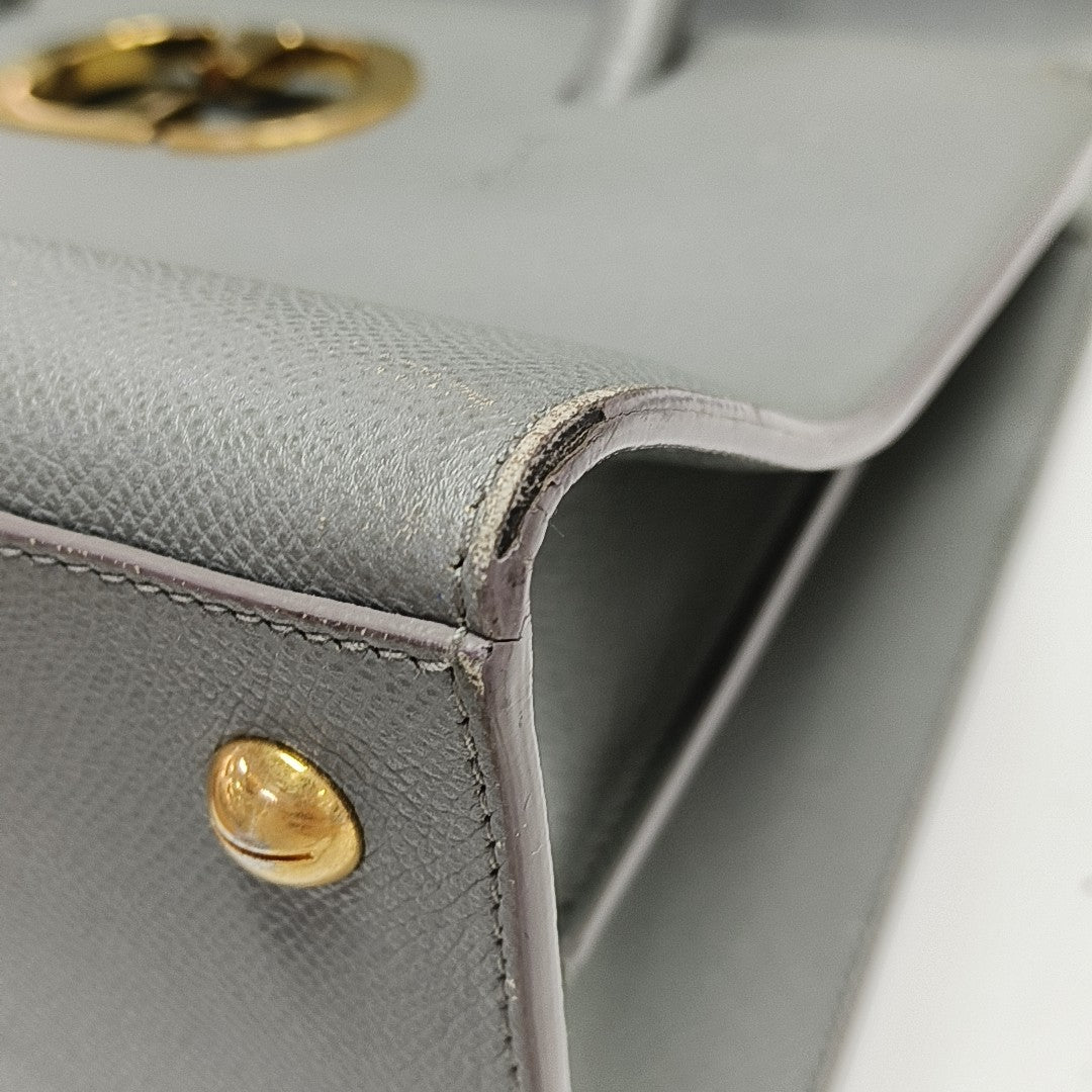 St Honoré Calfskin Blue