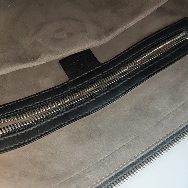 Signature Monogram Calfskin Black