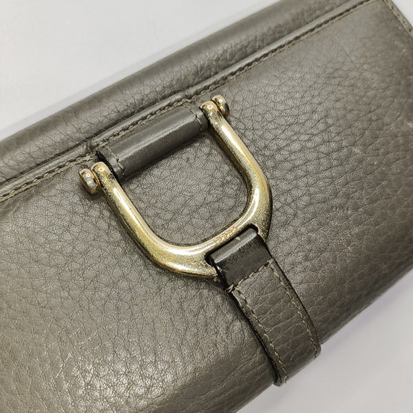 Calfskin Wallet Gray