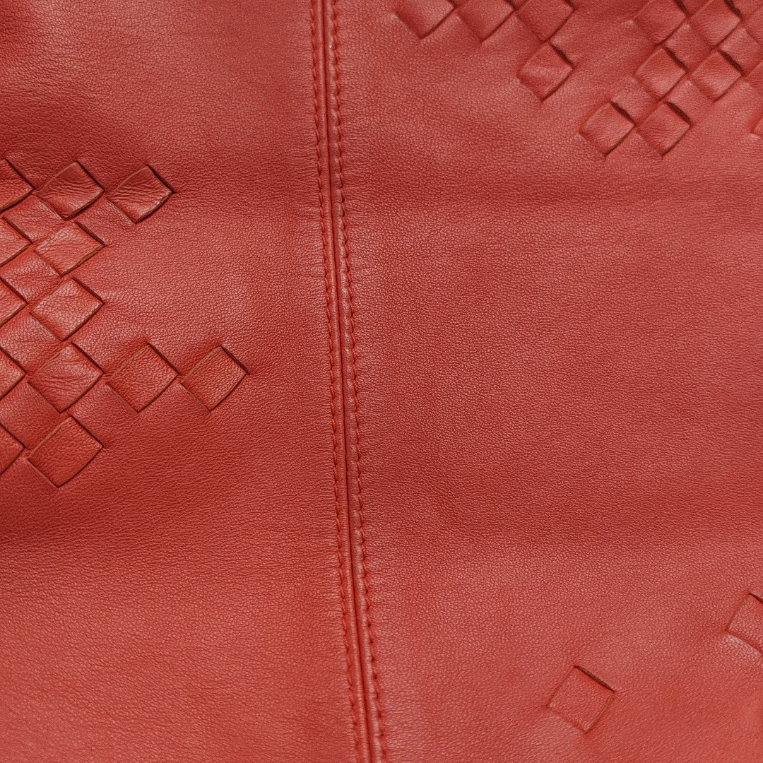 Calfskin Tote Bag Red
