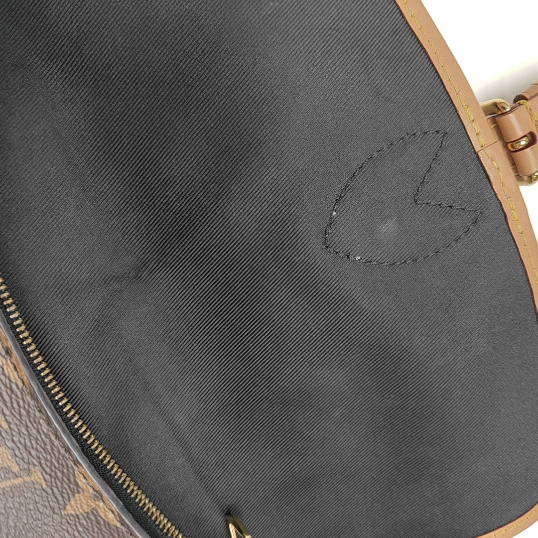 DIANE Monogram Coated Canvas Brown