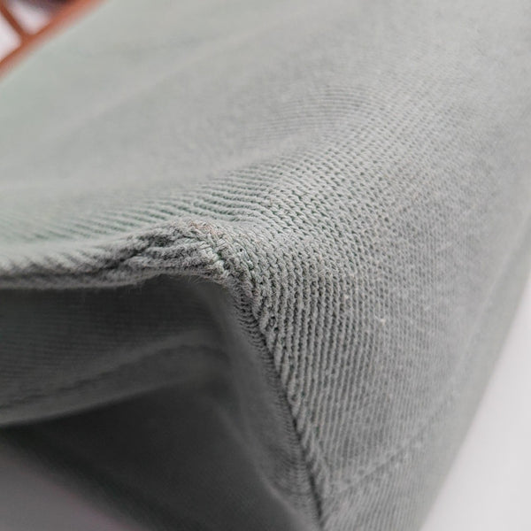 Cushion Small Canvas Green