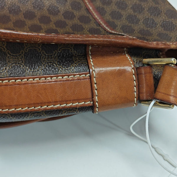 MACADAM CLUTCHES Coated Canvas Brown